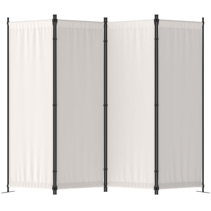 88" W x 67.5" H 4 - Panel Folding Room Divider Wade Logan® Color: White