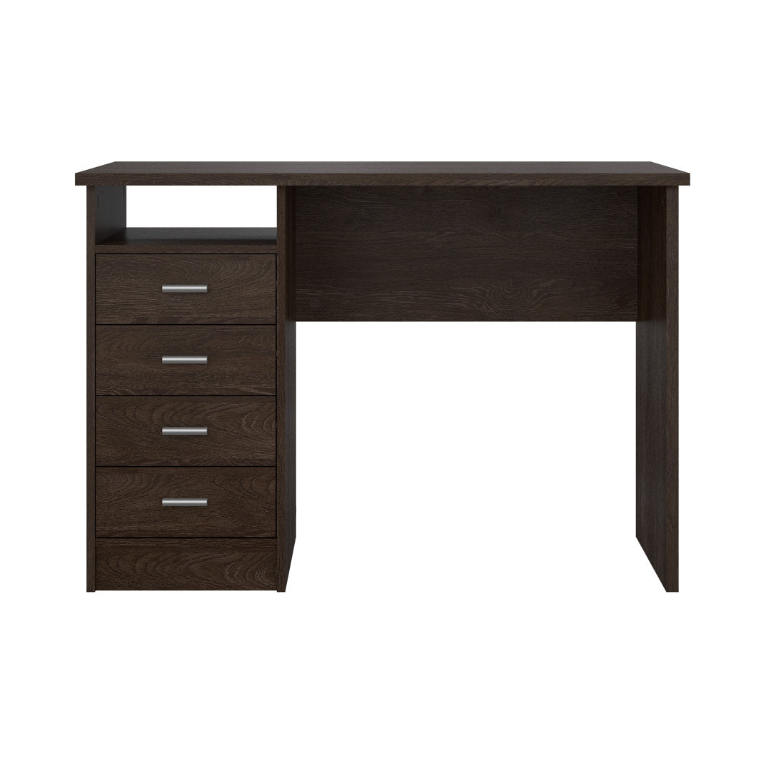 Rushayne Desk Orren Ellis Color: Dark Chocolate