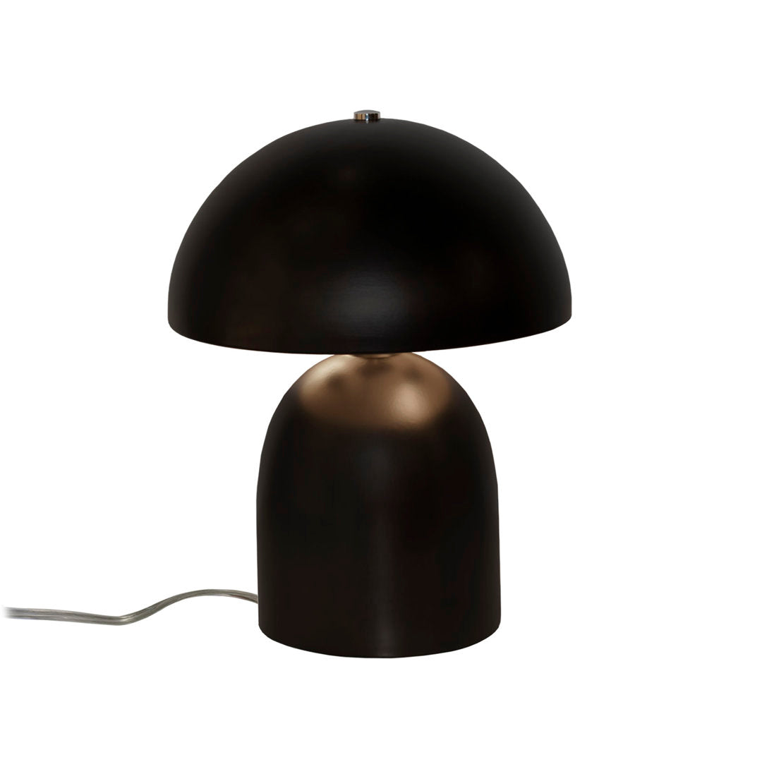 Percy Ceramic Table Lamp AllModern Base Finish: Carbon Matte Black