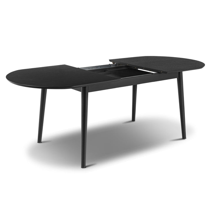 Kethe Extension Dining Table (63"-82.5") George Oliver Color: Black