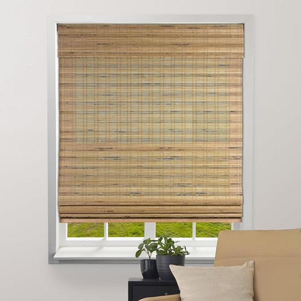 Tuscan Sheer Bamboo Roman Shades Arlo Blinds Length & Width: 22"W x 60"L