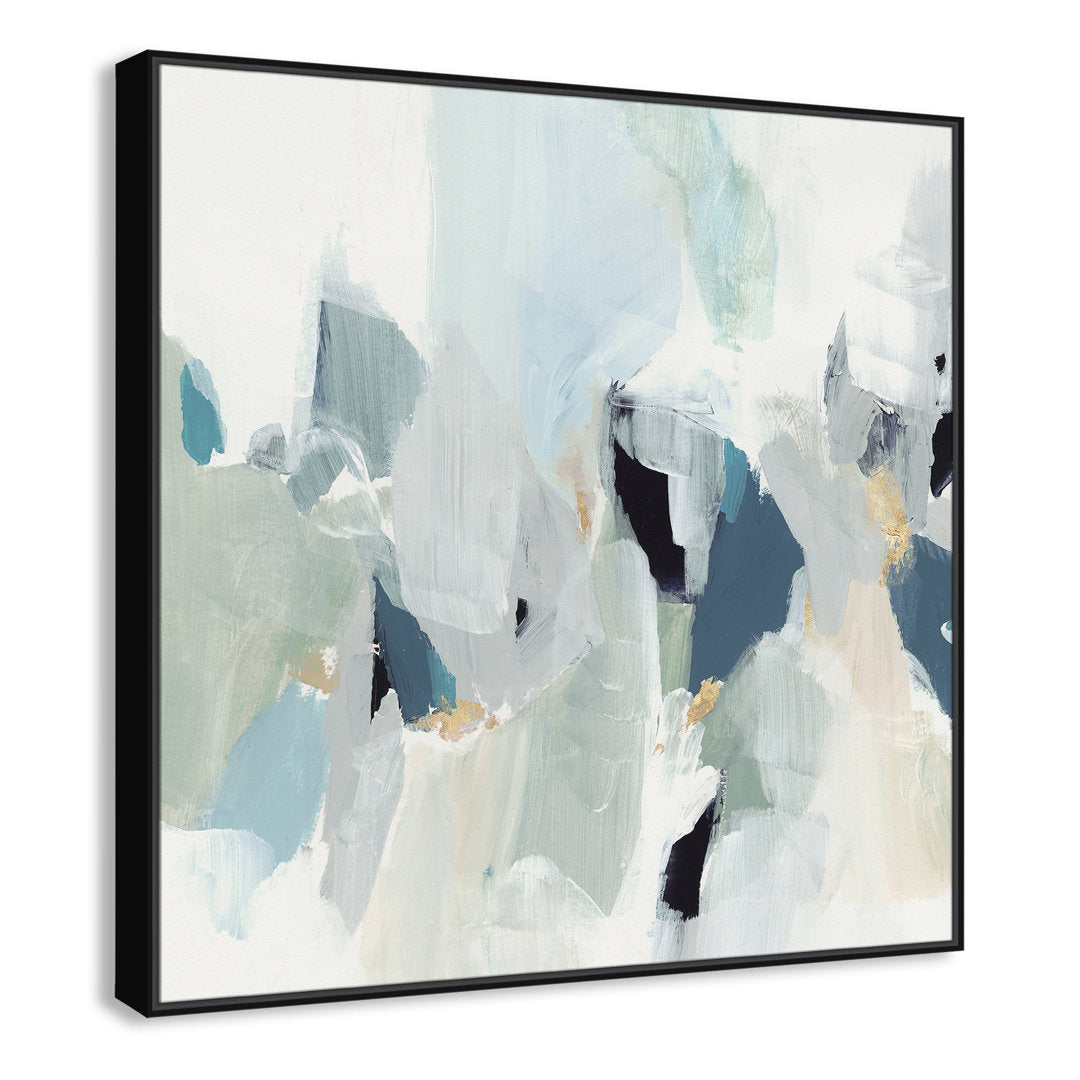 Little Talks III' by Isabelle Z - Painting Print Casa Fine Arts Size: 46.5" H x 46.5" W x 2" D Format: Black Framed Canvas