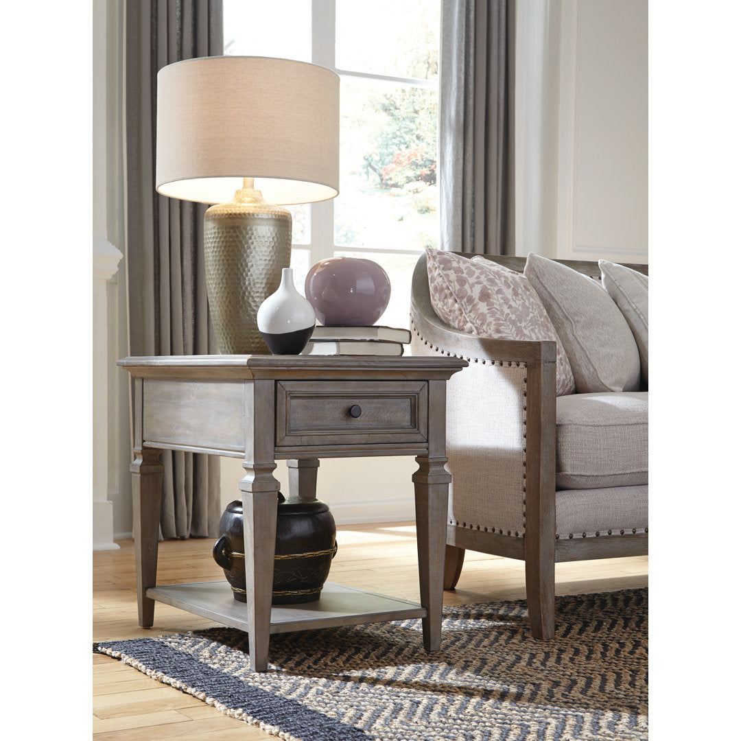 Dube End Table with Storage Laurel Foundry Modern Farmhouse®