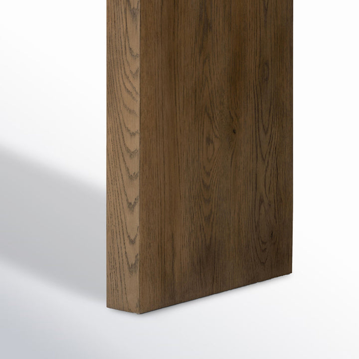Henn Solid Wood Console Table Birch Lane™ Color: Rustic Gray Size: 30.75" H x 78.75" W x 15" D