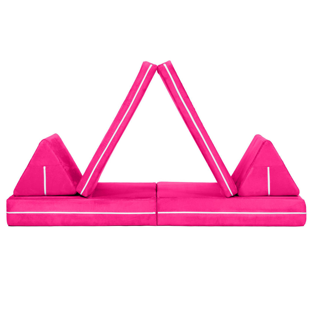 Marrero  Zipline Playscape - Imaginative Furniture Playset for Creative Kids Isabelle & Max™ Color: Fuchsia