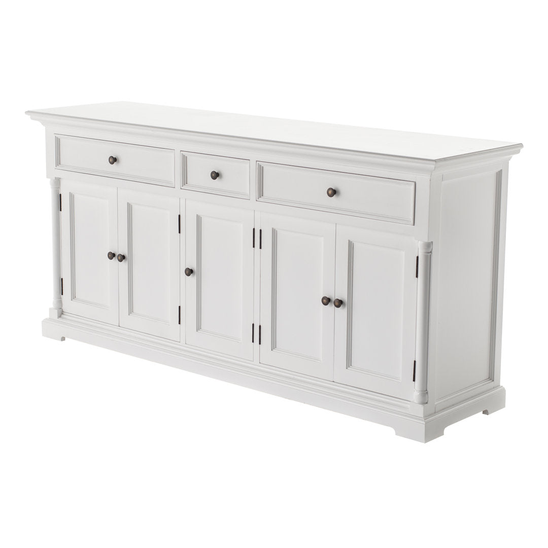 3 Drawer Solid Wood Buffet Table Red Barrel Studio®