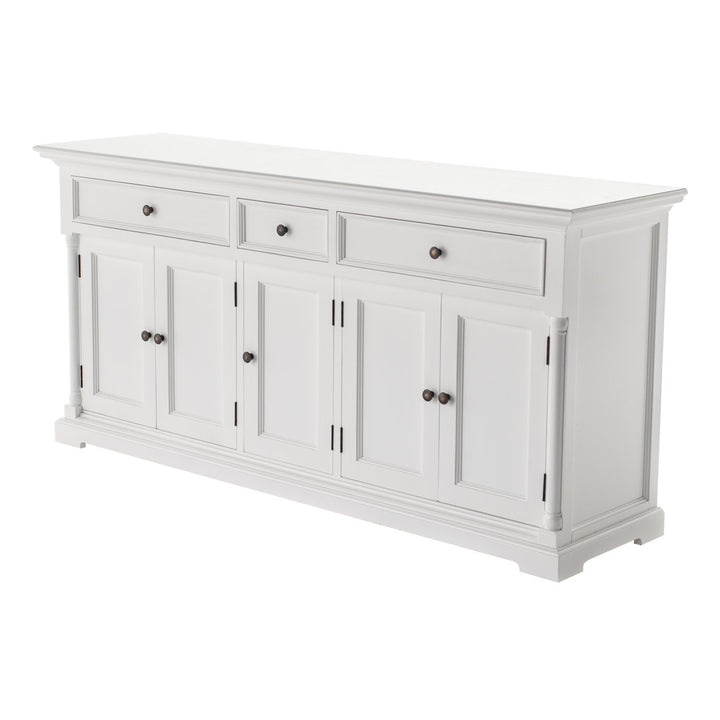 3 Drawer Solid Wood Buffet Table Red Barrel Studio®