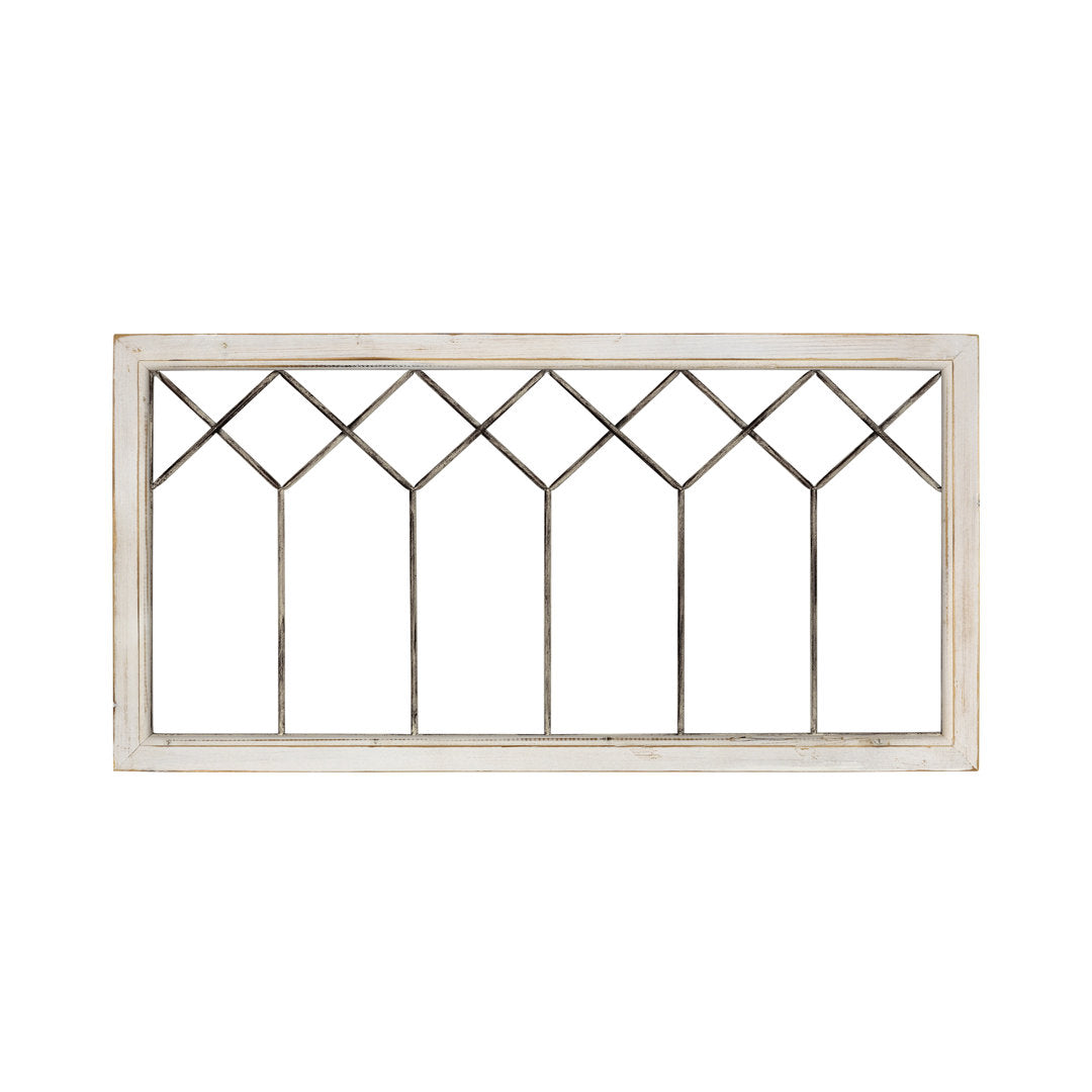 Distressed Window Panel Wall Décor Rosalind Wheeler