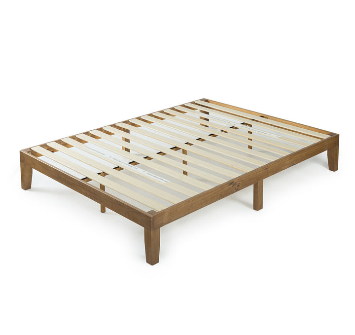 Jowita Wood Platform Bed Frame Wrought Studio™ Color: Brown Size: King