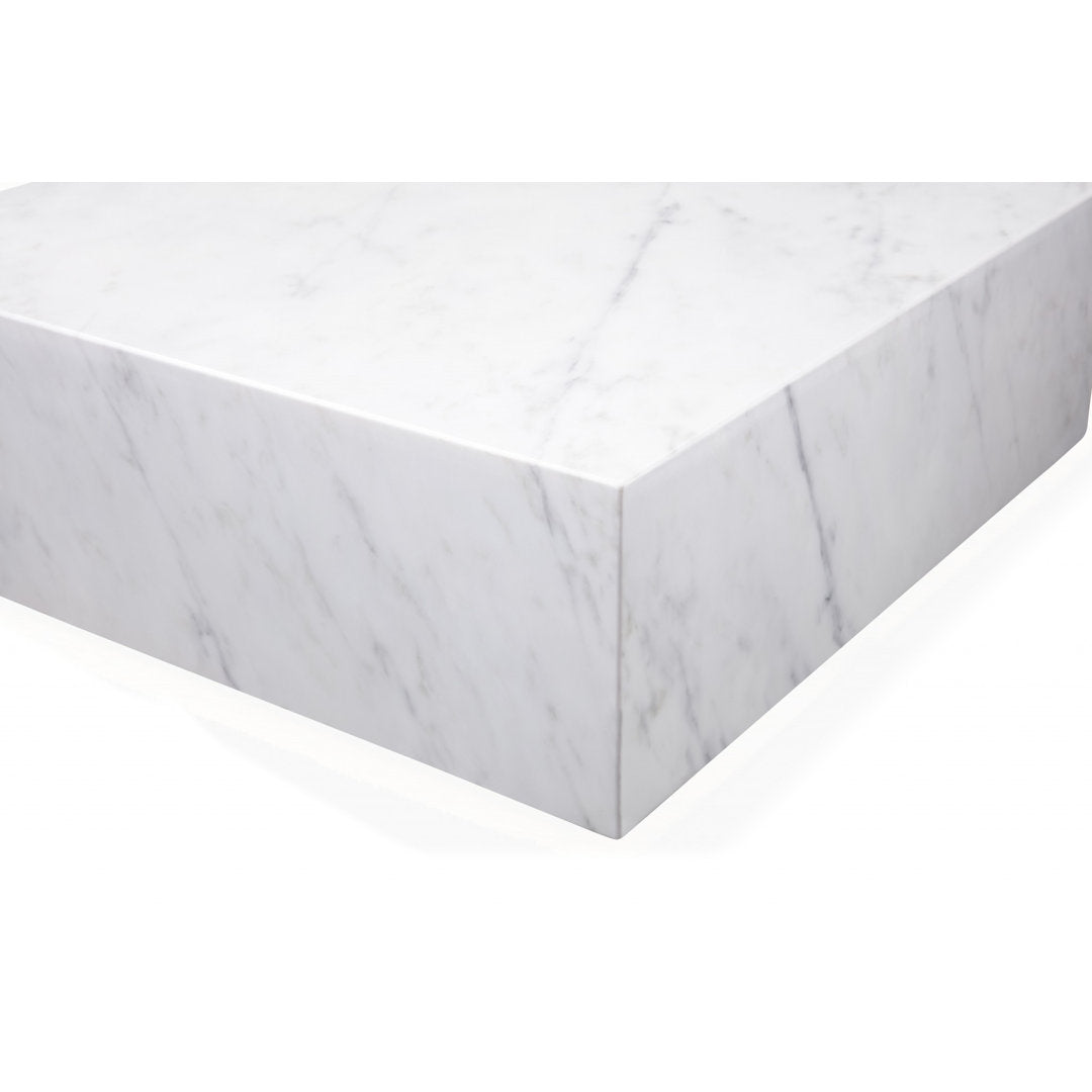 Gorvel Coffee Table Latitude Run® Color: White