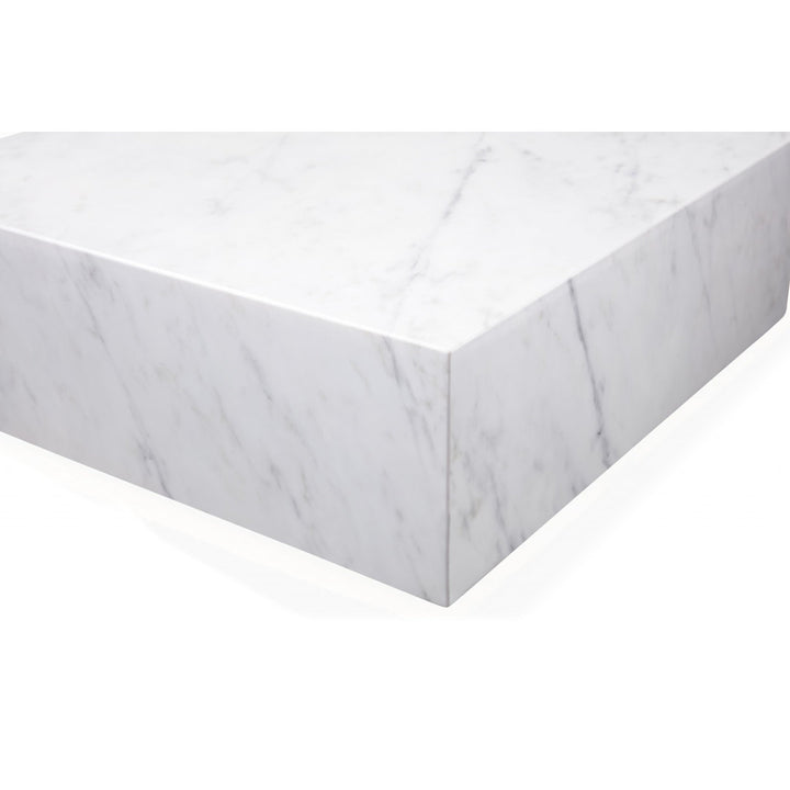 Gorvel Coffee Table Latitude Run® Color: White