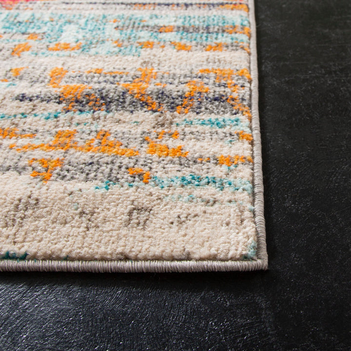 Riccio Abstract Ivory/Multi Area Rug Trent Austin Design® Rug Size: Runner 2' x 8'