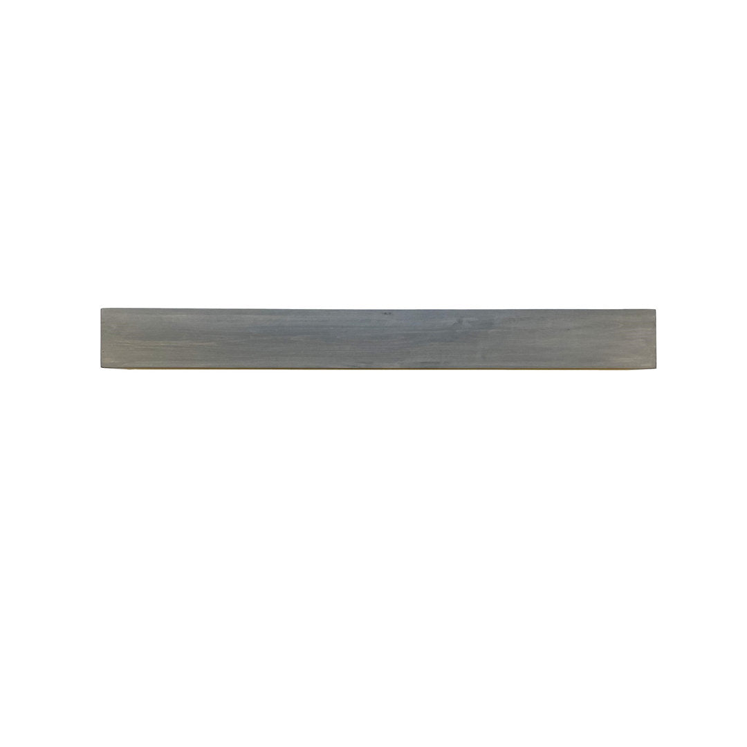Cecilia Fireplace Shelf Mantel Millwood Pines Size (Depth x Front x Back): 6" D Finish: Gray, Shelf Length: 36"