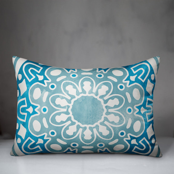 Juhasz Outdoor Rectangular Pillow Cover & Insert Designs Direct Creative Group Color: Blue