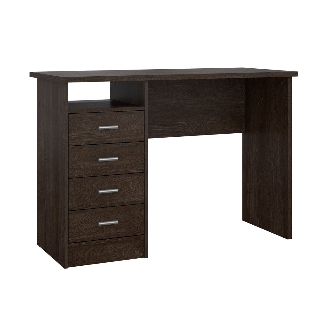 Rushayne Desk Orren Ellis Color: Dark Chocolate