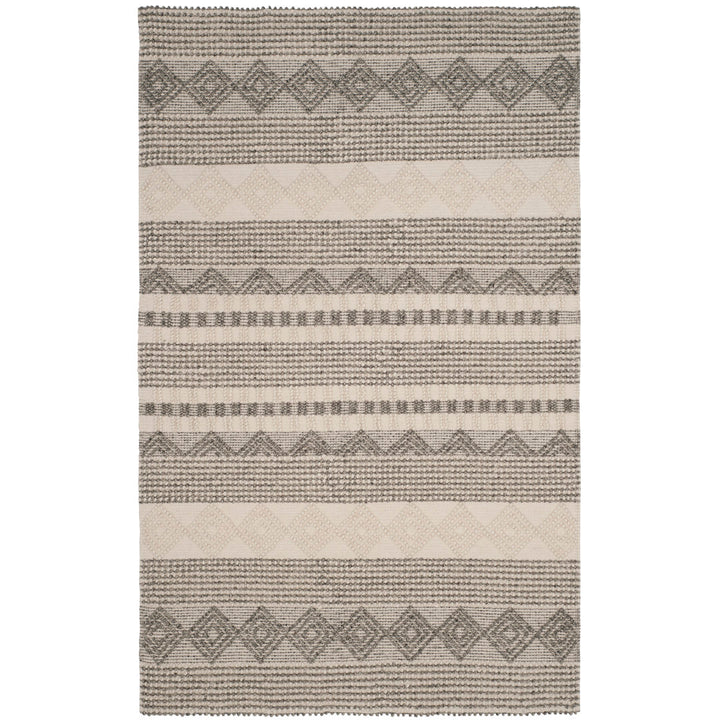 Jacques Hand Woven 60% Wool And 40% Cotton Striped Rug Union Rustic Rug Size: Rectangle 10' x 14'