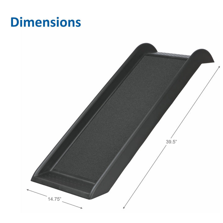 TRIXIE 39.5" Pet Ramp, Dog Ramp, Portable Dog Ramp for Small Cars and Furniture, Non-Skid Surface TRIXIE