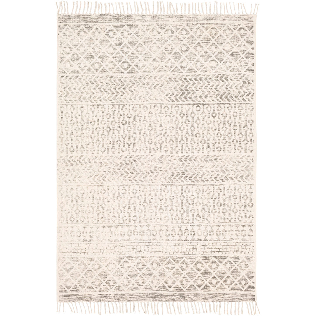Emmalyn Southwestern Handwoven Cotton Area Rug Langley Street® Rug Size: Rectangle 6' x 9'
