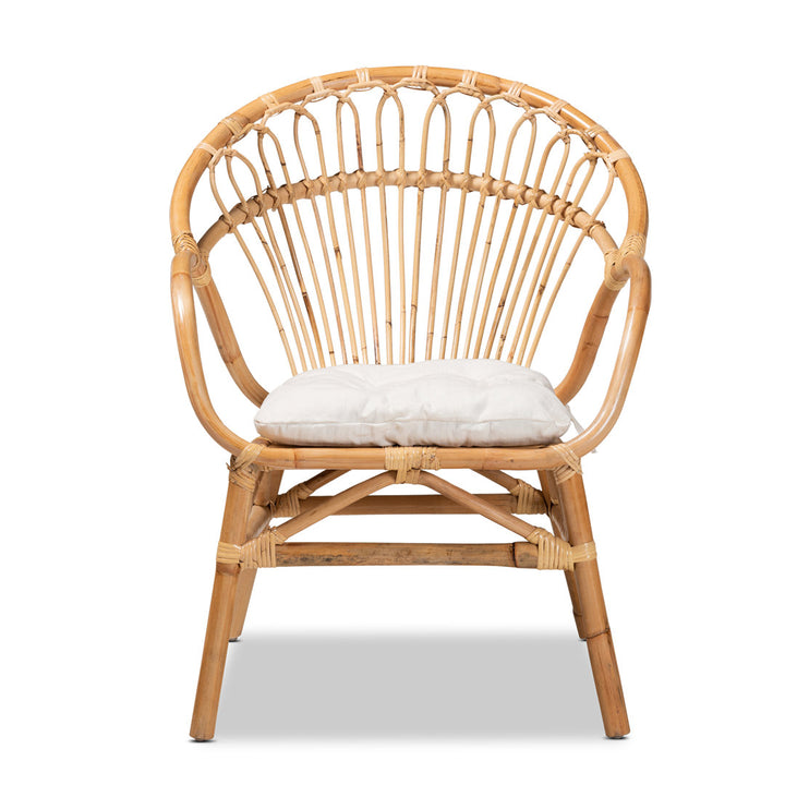 Benicia Modern Bohemian Rattan Dining Chair Wholesale Interiors