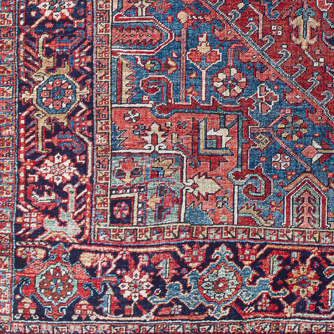 Fleckenstein Oriental Burgandy Area Rug Langley Street® Rug Size: Rectangle 9' x 12'