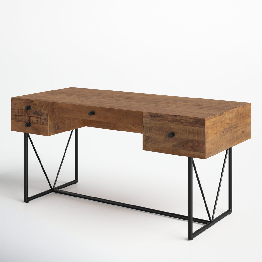Rafi Solid Wood Writing Desk Birch Lane™