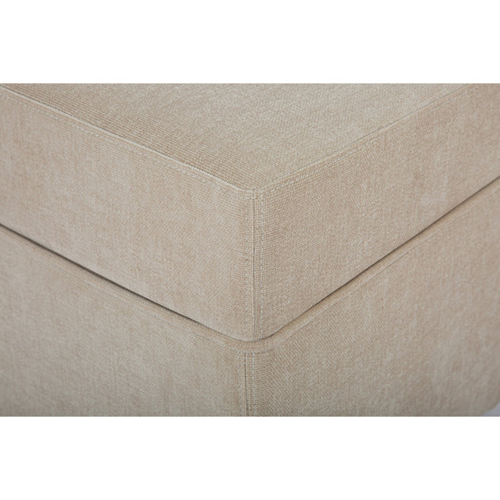 Mel MD 30, Storage Bench AllModern Upholstery Color: Honeycomb Taupe Chenille