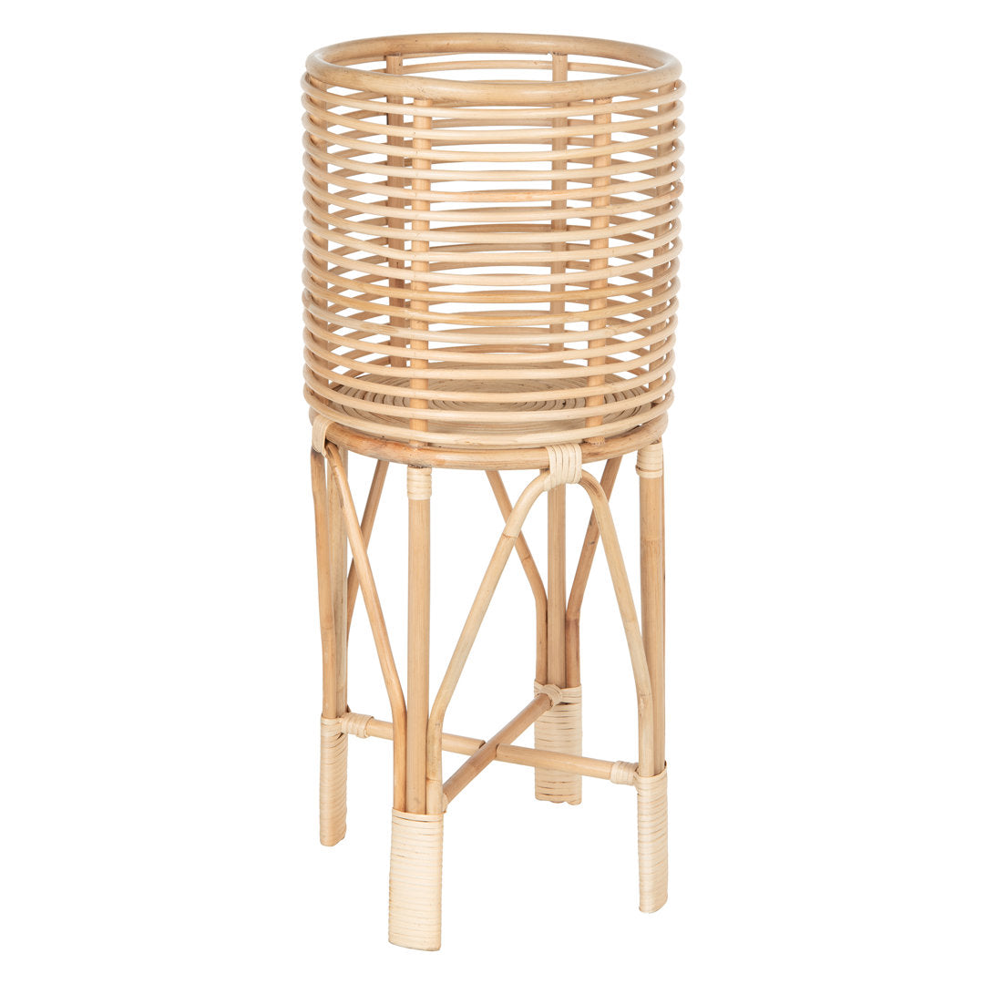 Andres Plant Stand Bay Isle Home™ Size: 28" H x 12" L x 12" D