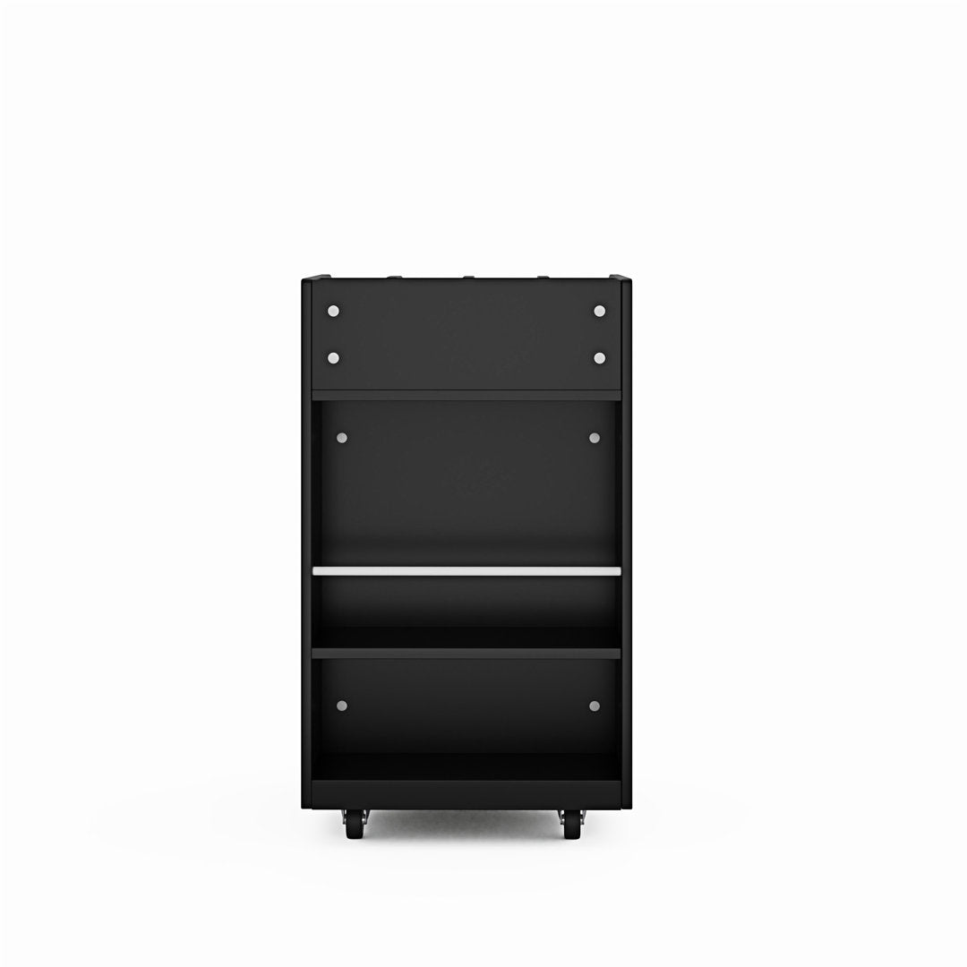 Maxence Kitchen Island Ebern Designs Base Color: Black