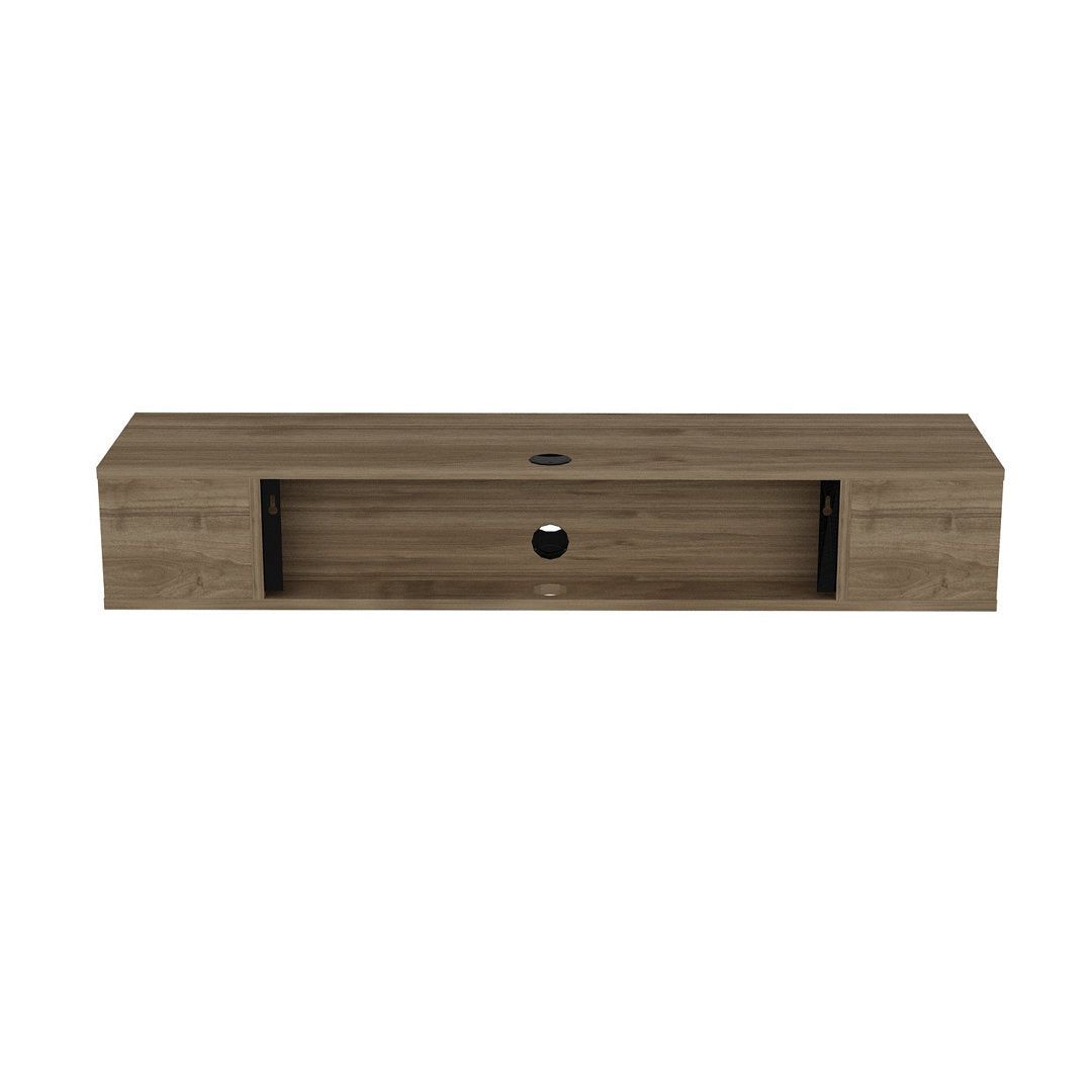 Abbie-Jane Floating TV Stand for TVs up to 70" Ebern Designs Color: Oud Oak