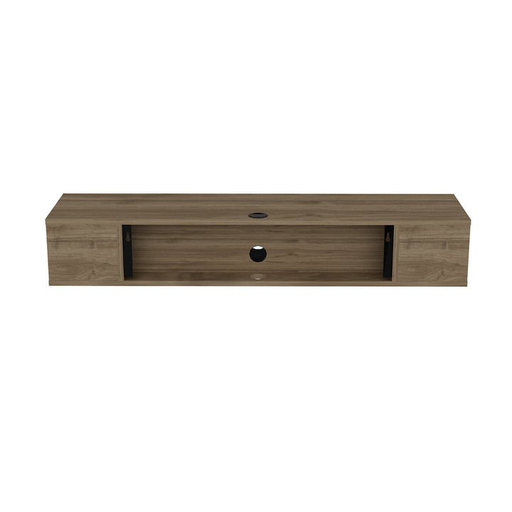 Abbie-Jane Floating TV Stand for TVs up to 70" Ebern Designs Color: Oud Oak