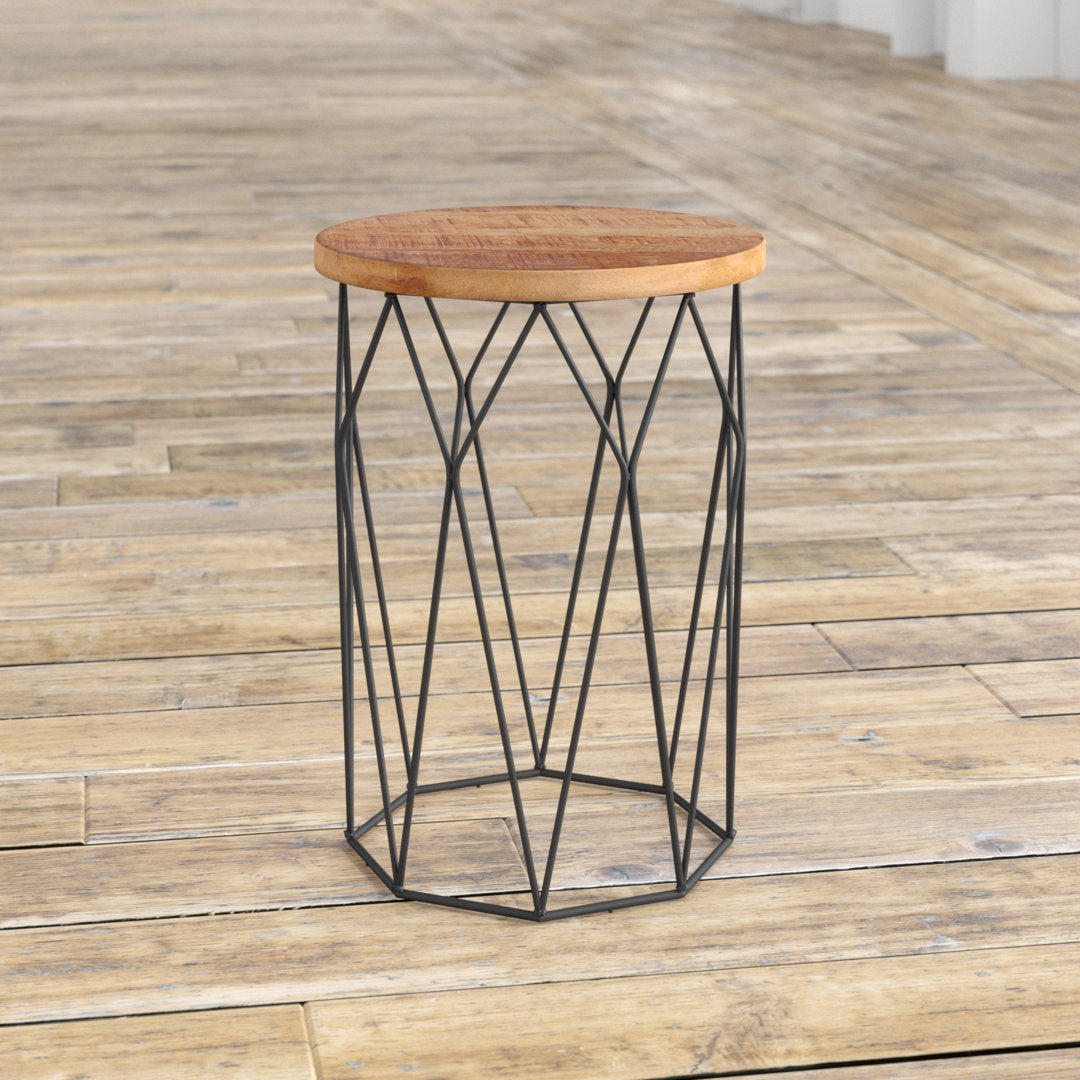 Lupi Drum End Table Mercury Row®