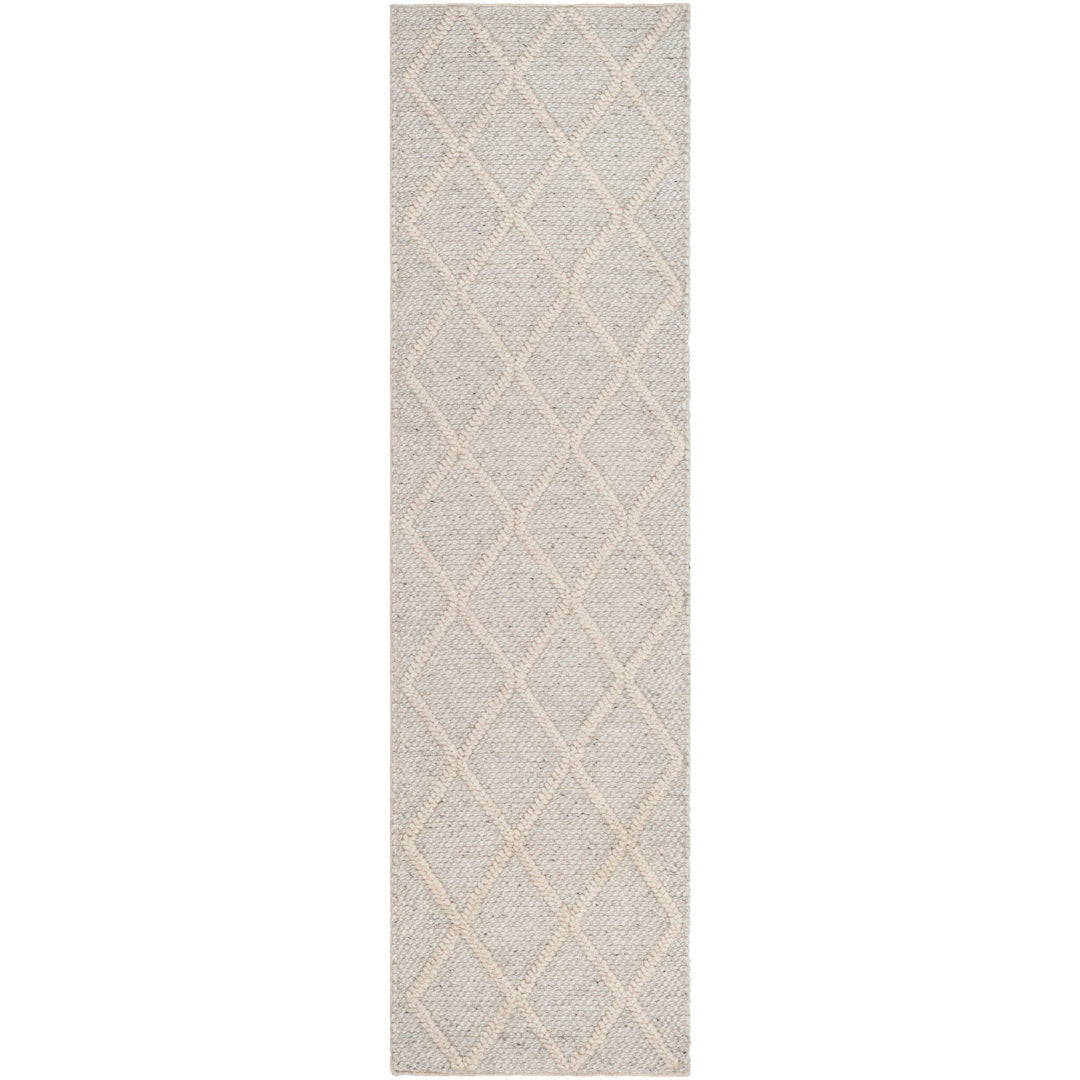 Huberty Hand Woven 60% Wool And 40% Viscose Geometric Rug Union Rustic Rug Size: Runner 2'3" x 8'