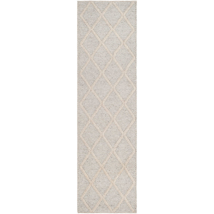 Huberty Hand Woven 60% Wool And 40% Viscose Geometric Rug Union Rustic Rug Size: Runner 2'3" x 8'