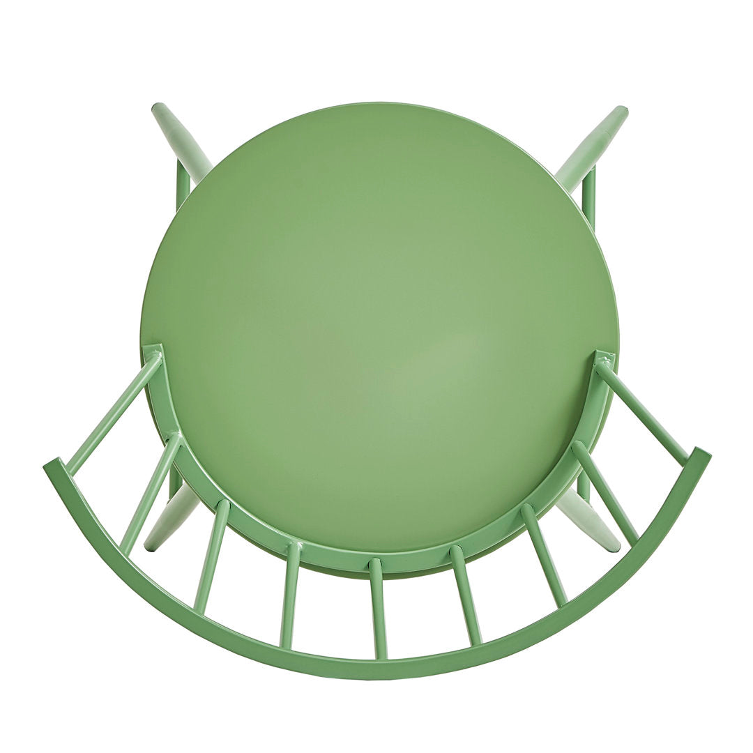 Johanna Metal Side Chair (Set of 2) Laurel Foundry Modern Farmhouse® Color: Meadow Green
