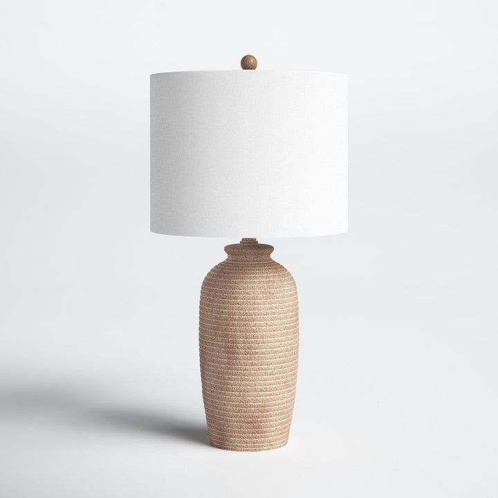 Brady 28" Sandy Pearl Table Lamp Joss & Main