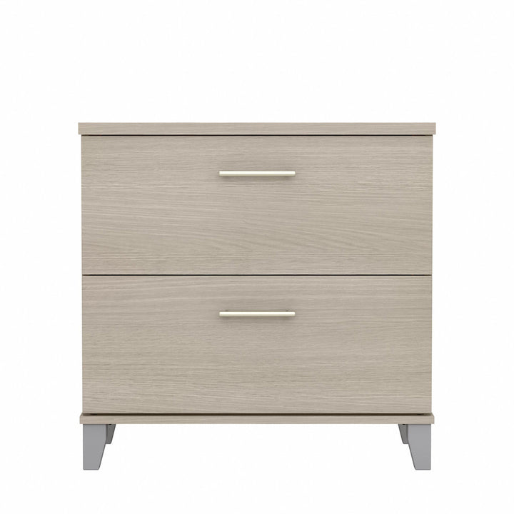 Magomed 2-Drawer Lateral Filing Cabinet Gracie Oaks Color: Sand Oak