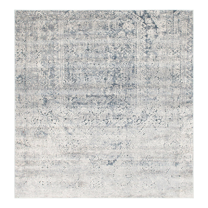 Corteney Oriental Gray Area Rug Alcott Hill® Rug Size: Square 7'1"