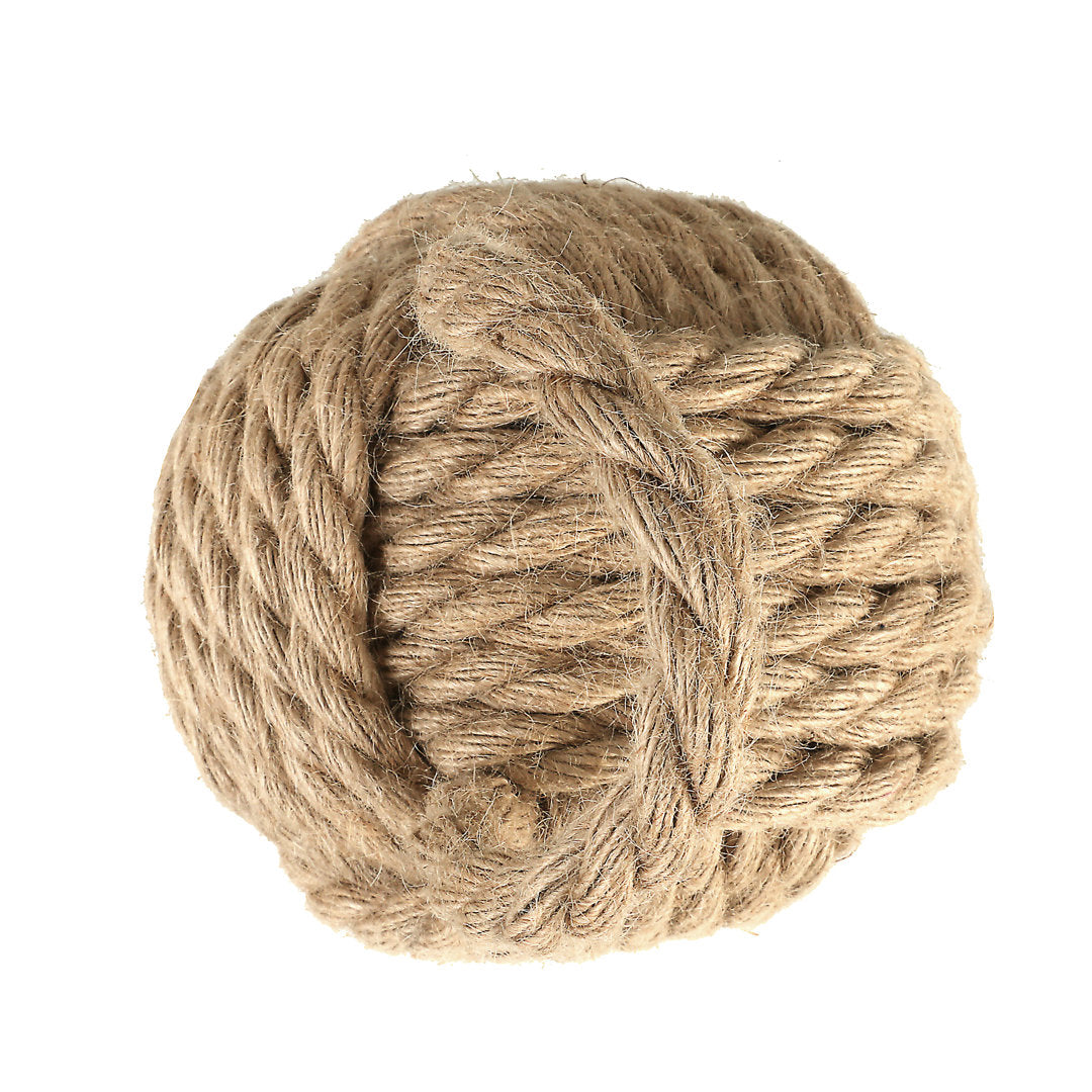 Dag Rope Knot Weighted Floor Stop Breakwater Bay Finish: Brown