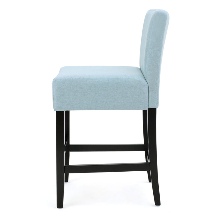 Ingleside Stool (Set of 2) Latitude Run® Seat Color: Light Blue Seat Height: Counter Stool (26" Seat Height)