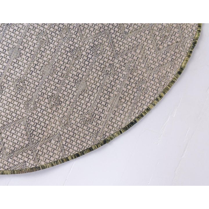 Adley Southwestern Green/Beige Indoor/Outdoor Area Rug Gracie Oaks Rug Size: Oval 5'3" x 8'