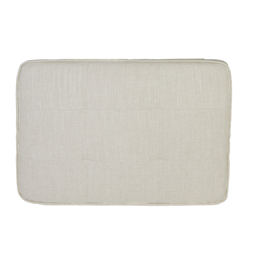 Mccusker Tufted Ottoman Charlton Home® Upholstery: Beige