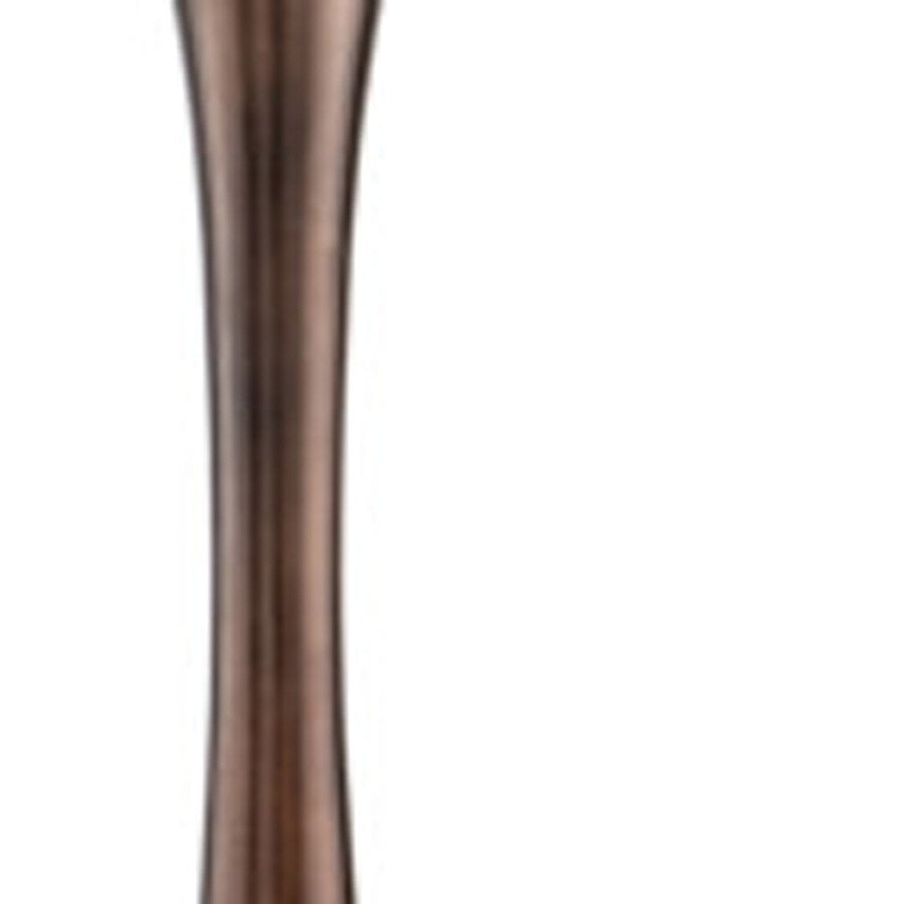 Lesle Copper Antique Aluminum Floor Vase Ivy Bronx Size: 50" H x 6" W x 6" D