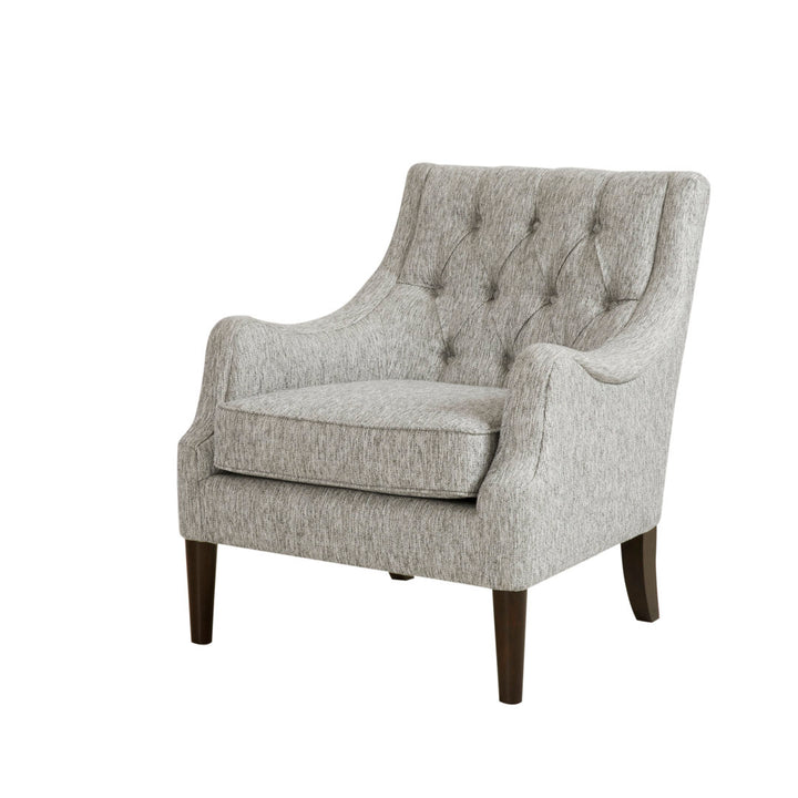 Anatonia 29.25" Wide Tufted Wingback Chair Birch Lane™ Fabric: Gray