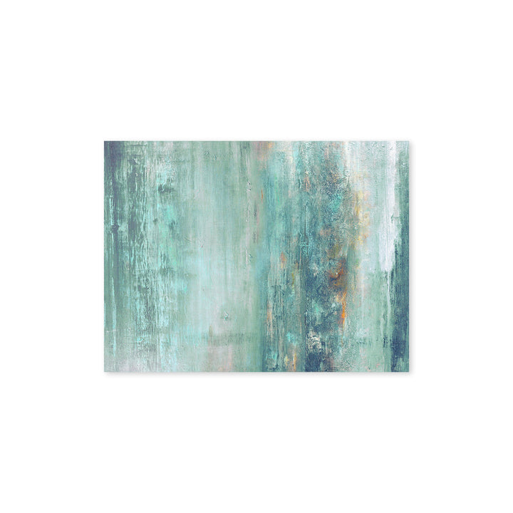 Abstract Spa by Tristan Scott - Canvas Graphic Art Print Highland Dunes Overall Size: 18" H x 24" W Format: Natural Framed Textured Wall Art