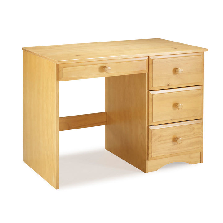 Kellie Writing Desk Three Posts™ Baby & Kids Finish: Natural