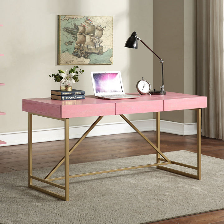 Rania Desk The Twillery Co.® Top Color: Antique Pink