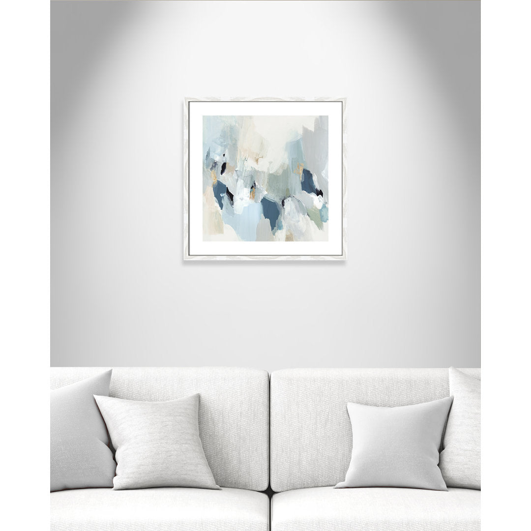 Little Talks II by Isabelle Z - Picture Frame Print on Canvas Casa Fine Arts Size: 24.75" H x 24.75" W x 0.75" D Format: White Wood Framed Paper