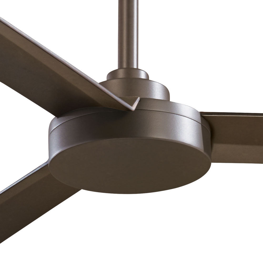 62" Roto 3 - Blade Outdoor Propeller Ceiling Fan with Wall Control Minka Aire Finish: Oil Rubbed Bronze