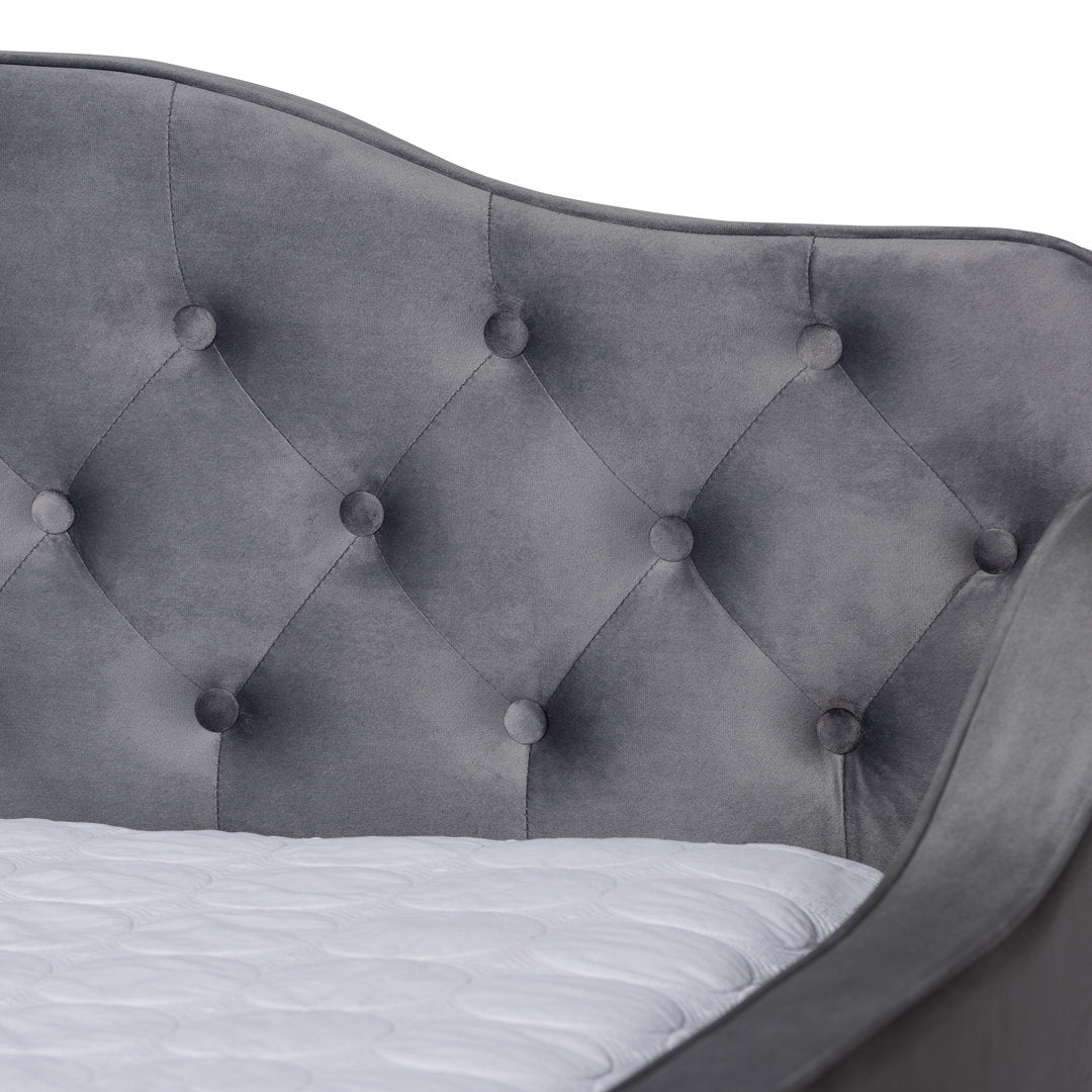 Whittlesey Solid Wood Daybed Rosdorf Park Color: Gray Size: Queen