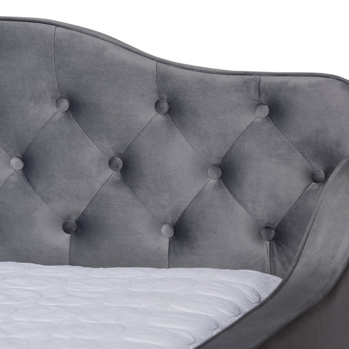 Whittlesey Solid Wood Daybed Rosdorf Park Color: Gray Size: Queen